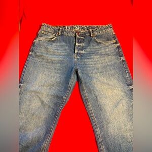 RAEY Boyfriend Fit Short Denim w/ Button Fly fits 10-12